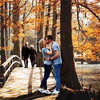 couple in love on honeymoon